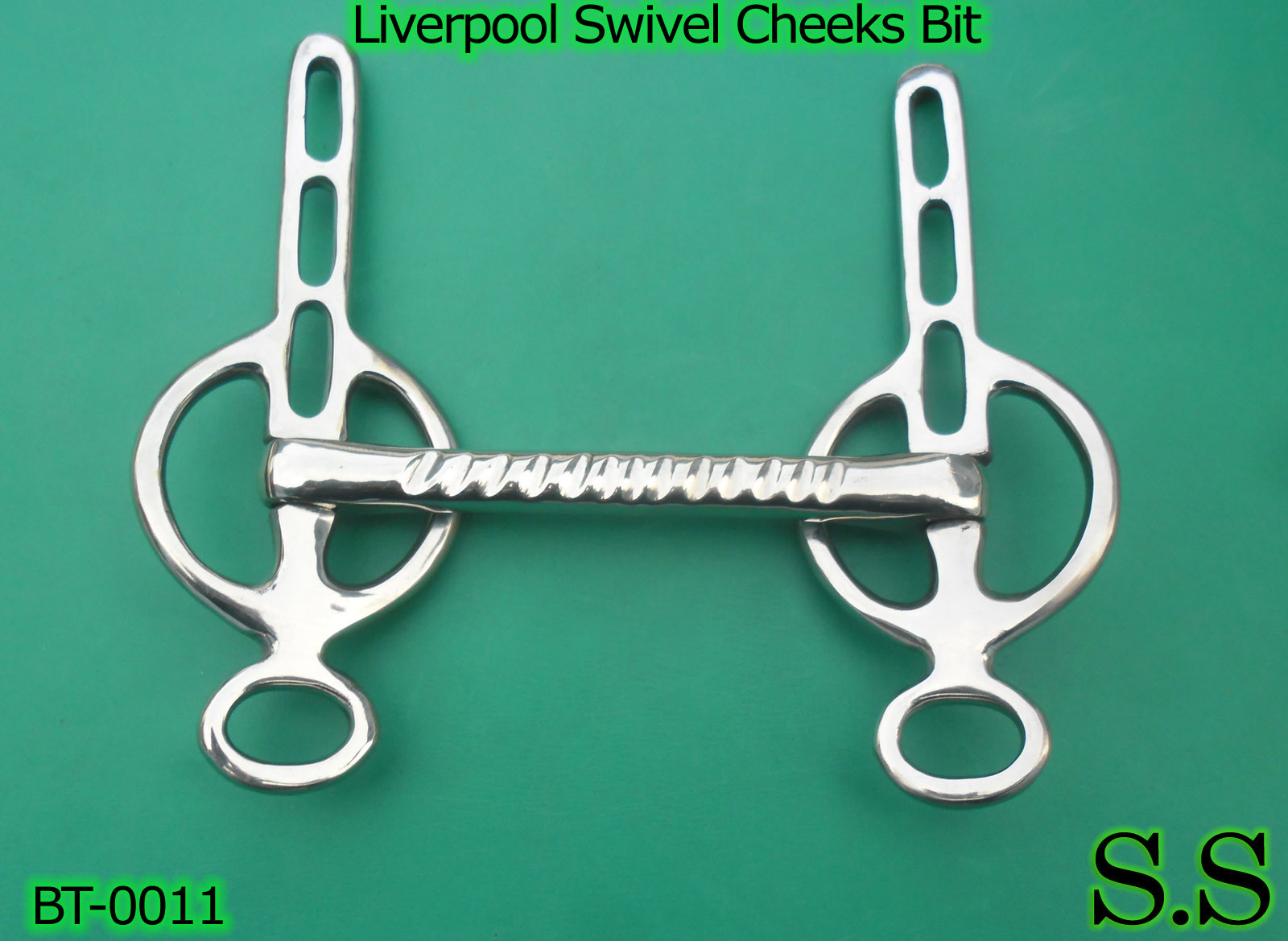 Liverpool Swivel Cheeks Bit 5'' Stainless Steel BT-0011