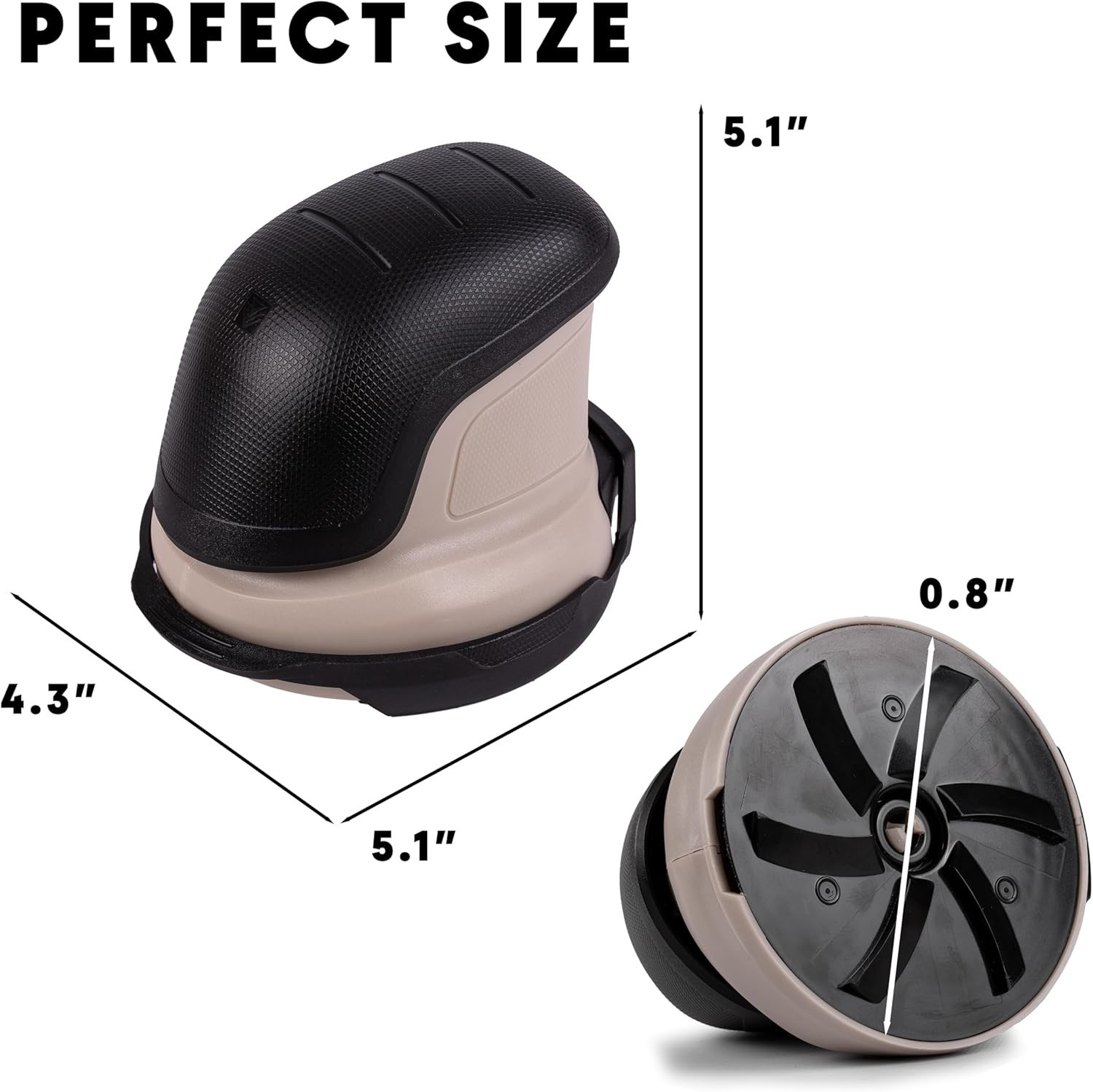 Electric Ice Scraper 3-in-1 Rechargeable Windshield Snow Brush 2 Pack