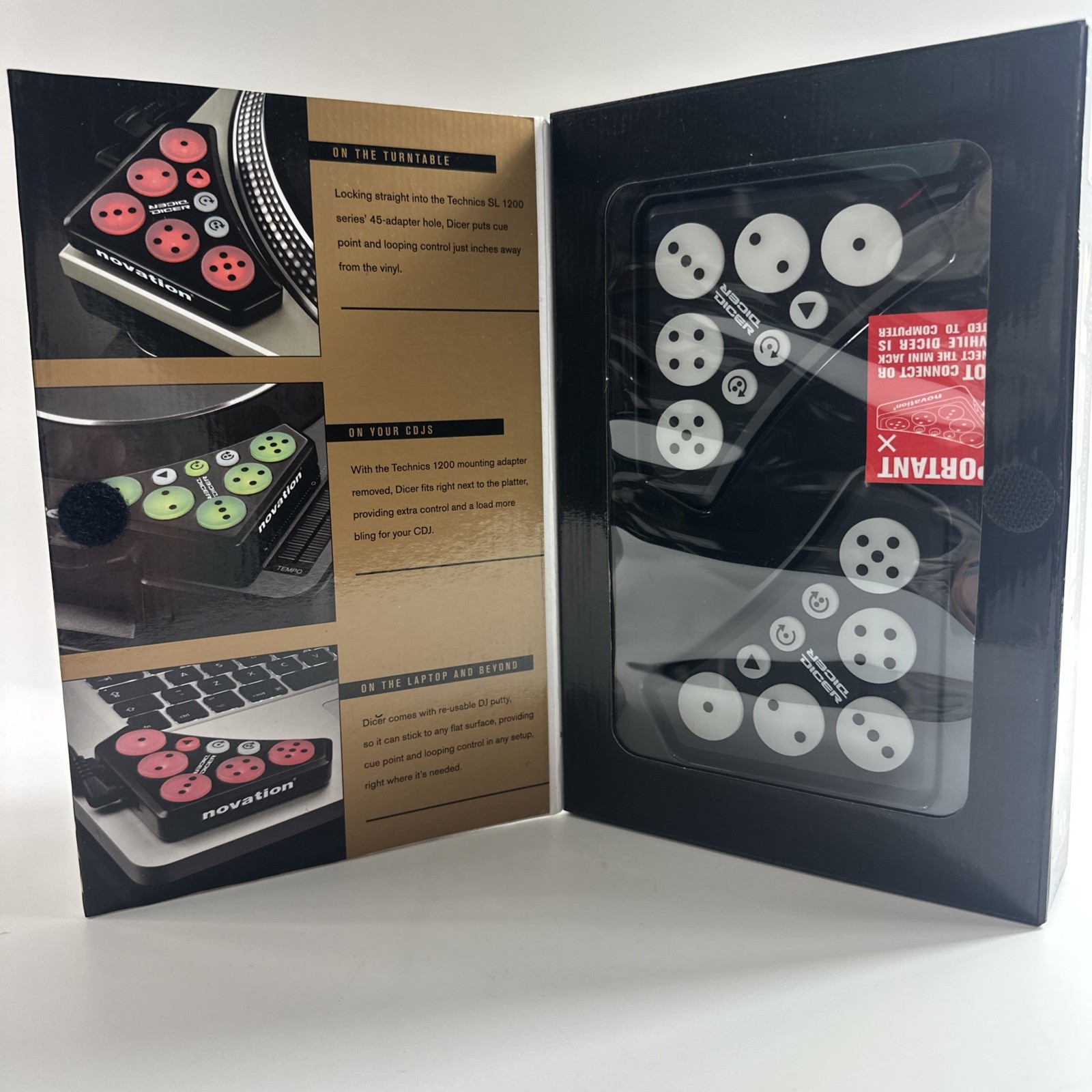 Novation Dicer Cue Point and Looping Control USB Powered DJ Controller