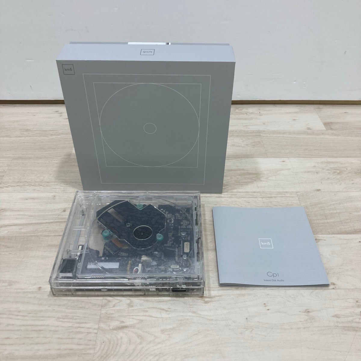 KM5 Instant Disk Audio CP1 Clear CD Player Bluetooth BEAMS 2025 Japan FS New