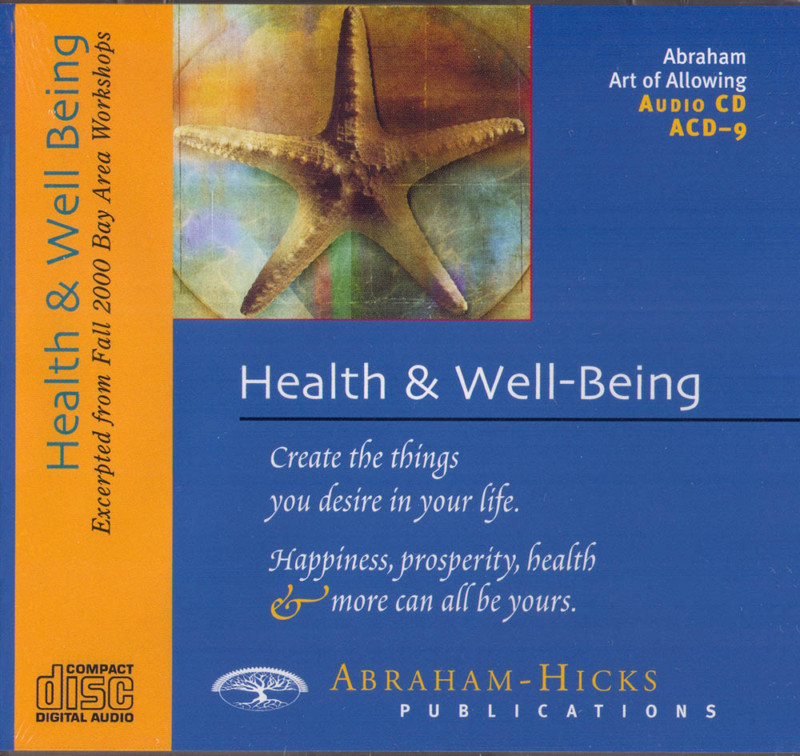 Abraham-Hicks Esther CD Health & Well Being - NEW