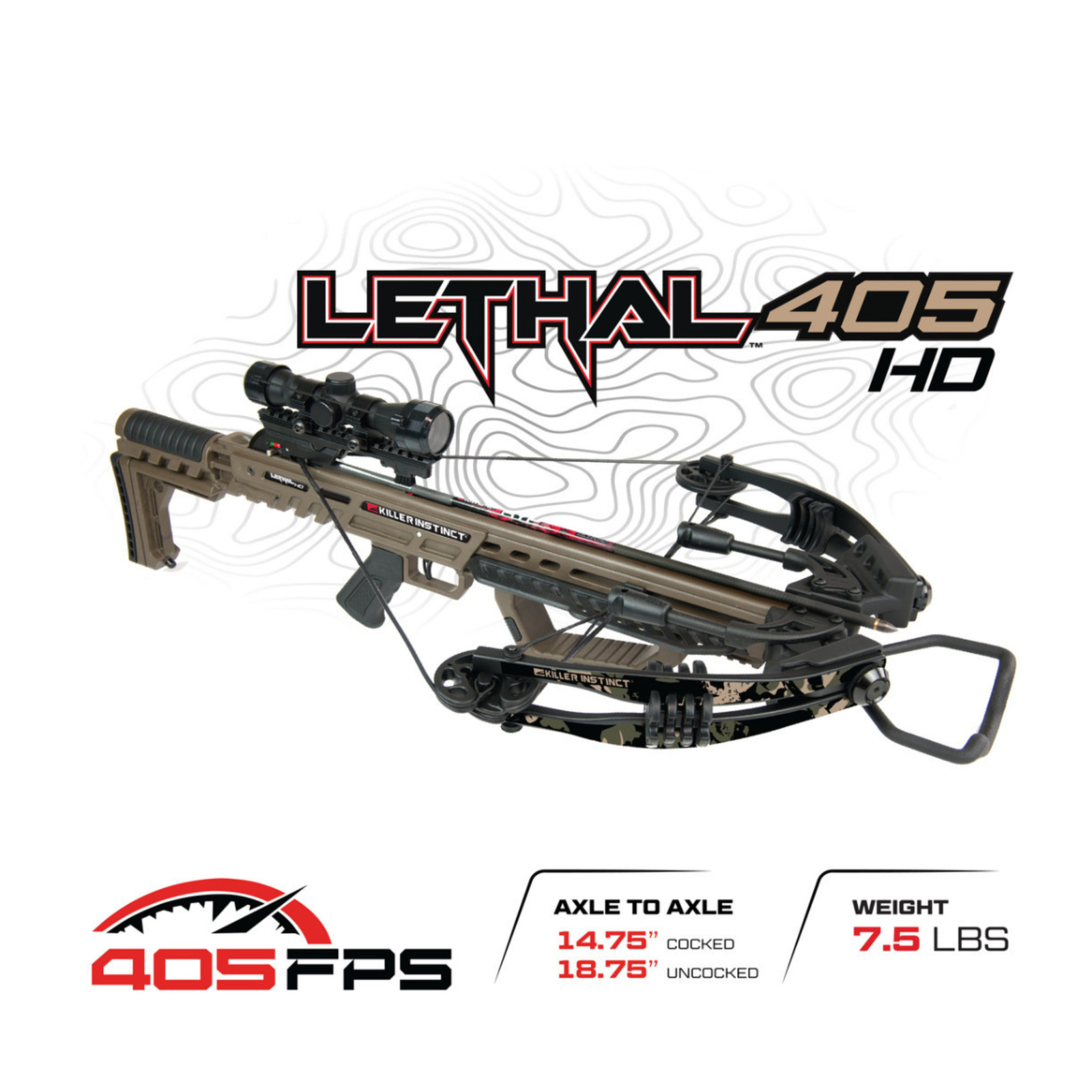 Killer Instinct Lethal HD405 Crossbow Bundle