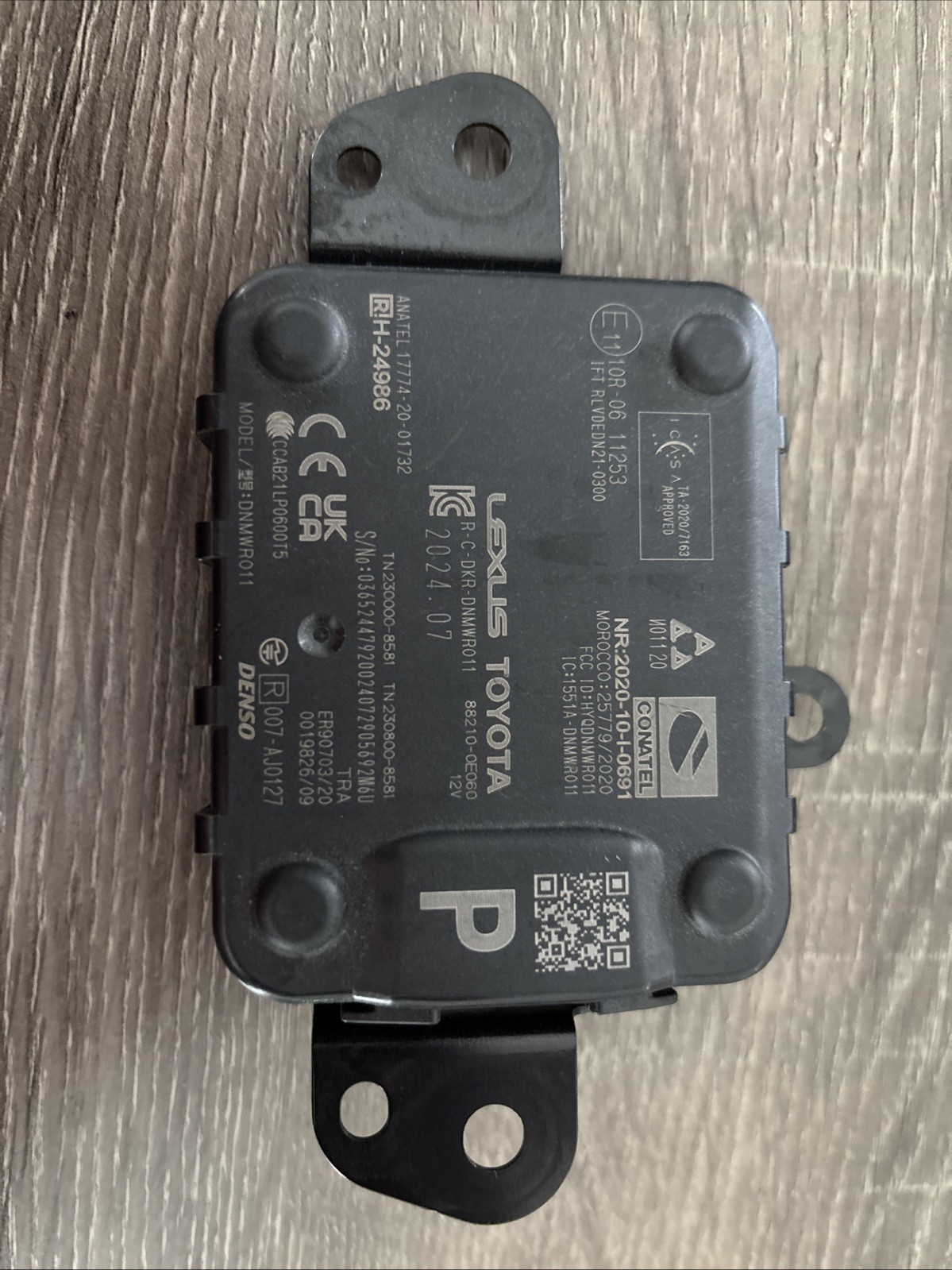 2023-2025 TOYOTA DISTANCE RADAR SENSOR OEM PART NUMBER 88210-0E060