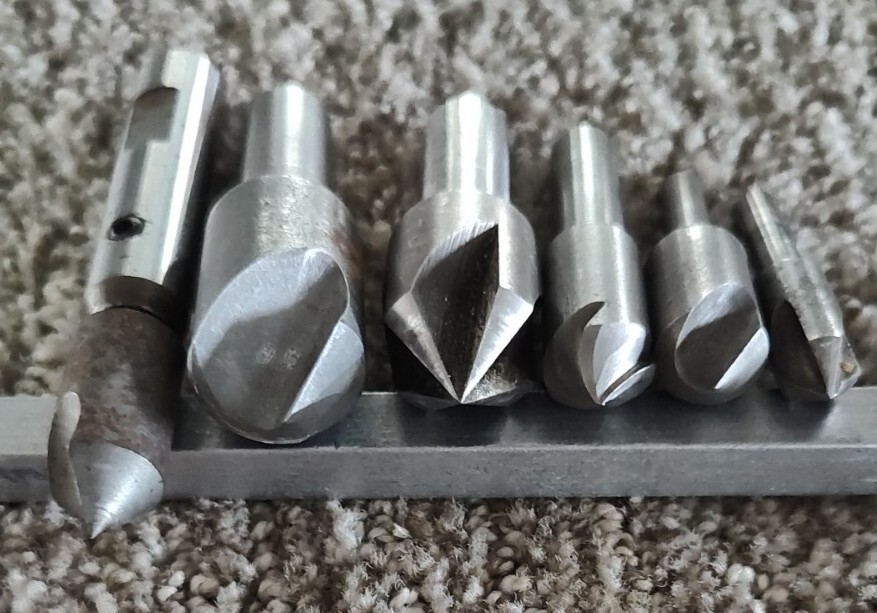 RANDOM CHANFER TOOLS 6 PIECES