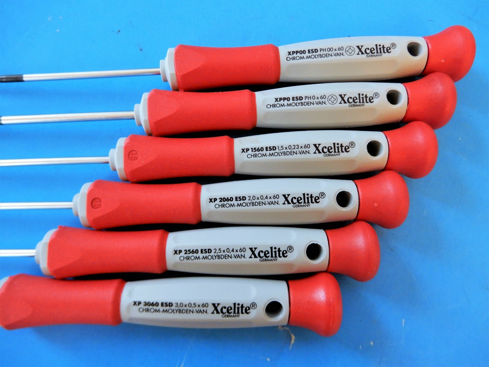 XCELITE Precision Electronic Screwdriver Set XP600 Made in Germany NEW !!
