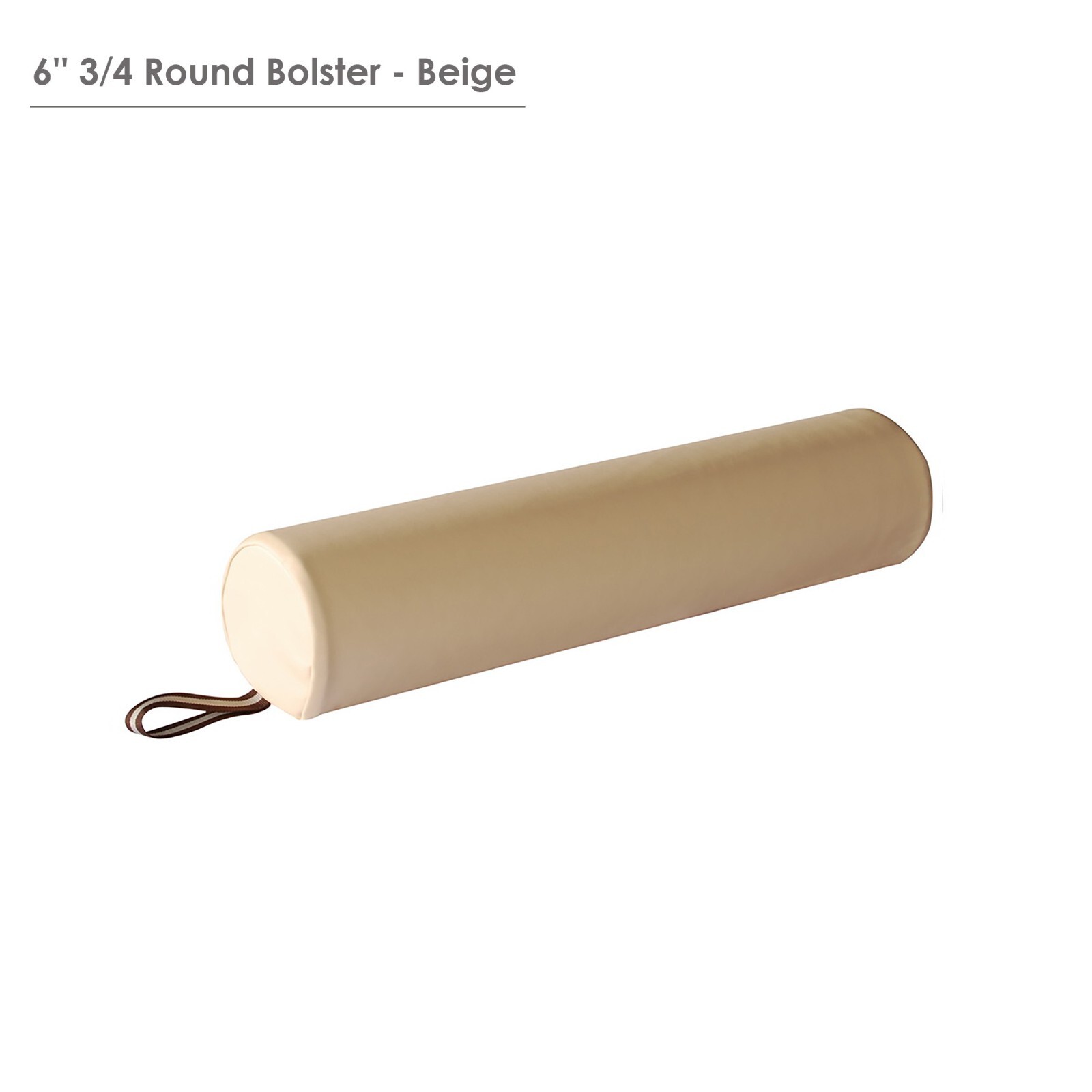 Master Massage 6" 3/4 Round Bolster for Massage Table, Multi Colors