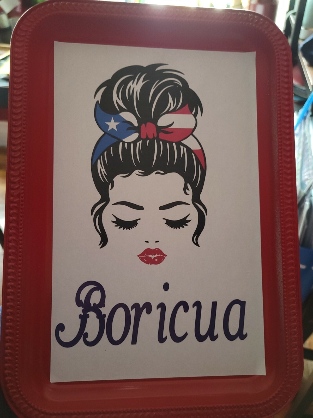 Boricua Rolling Tray