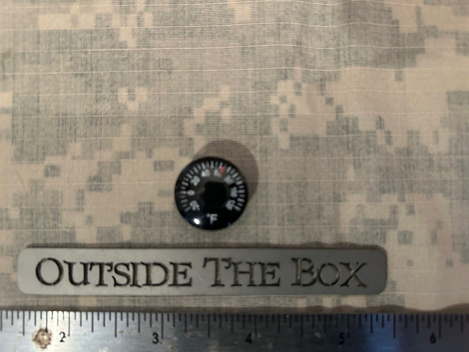 20mm Button Thermometer - Grade AA, JAPAN, High Quality, EDC (About 3/4")