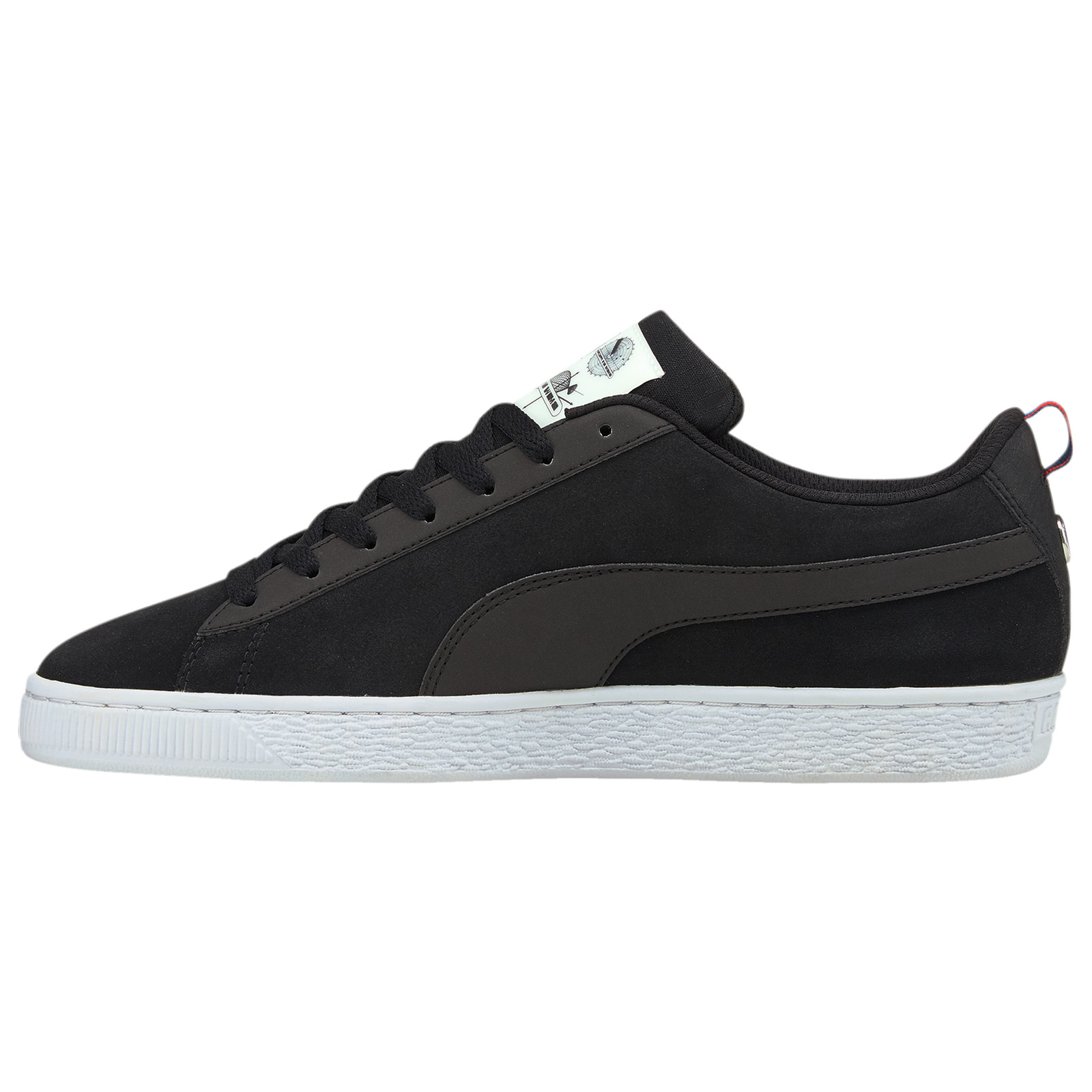 Puma BMW MMS Suede M Sneaker Shoes 30697701 (Black/Gray) (O17875-1 AR)