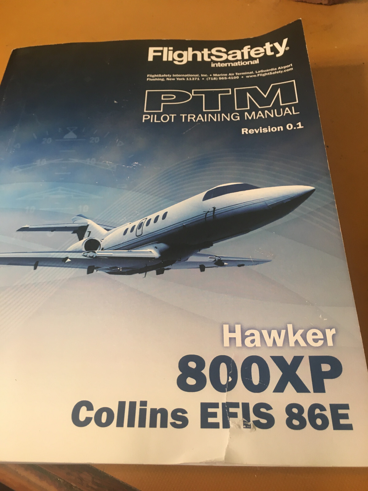 Hawker 800XP w Collins EFIS 86E Pilot Training Manual