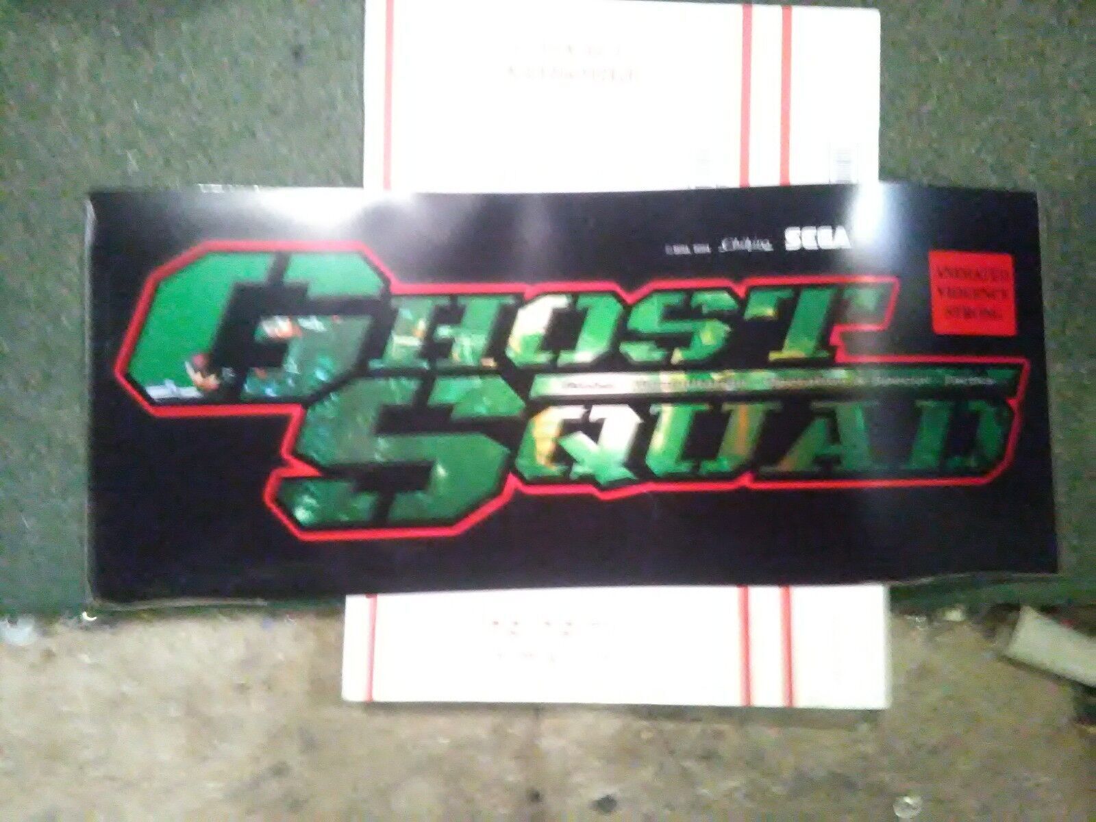 sega ghost squad arcade marquee part#4