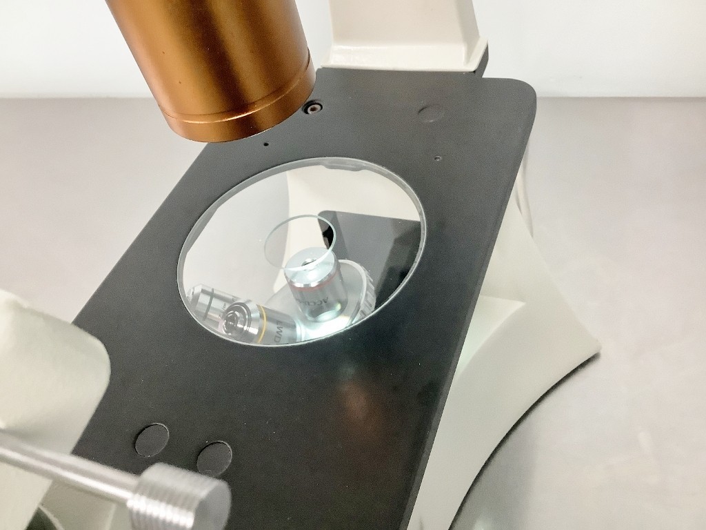 Accu-Scope Inverted Microscope - Tested with Warranty SEE VIDEO