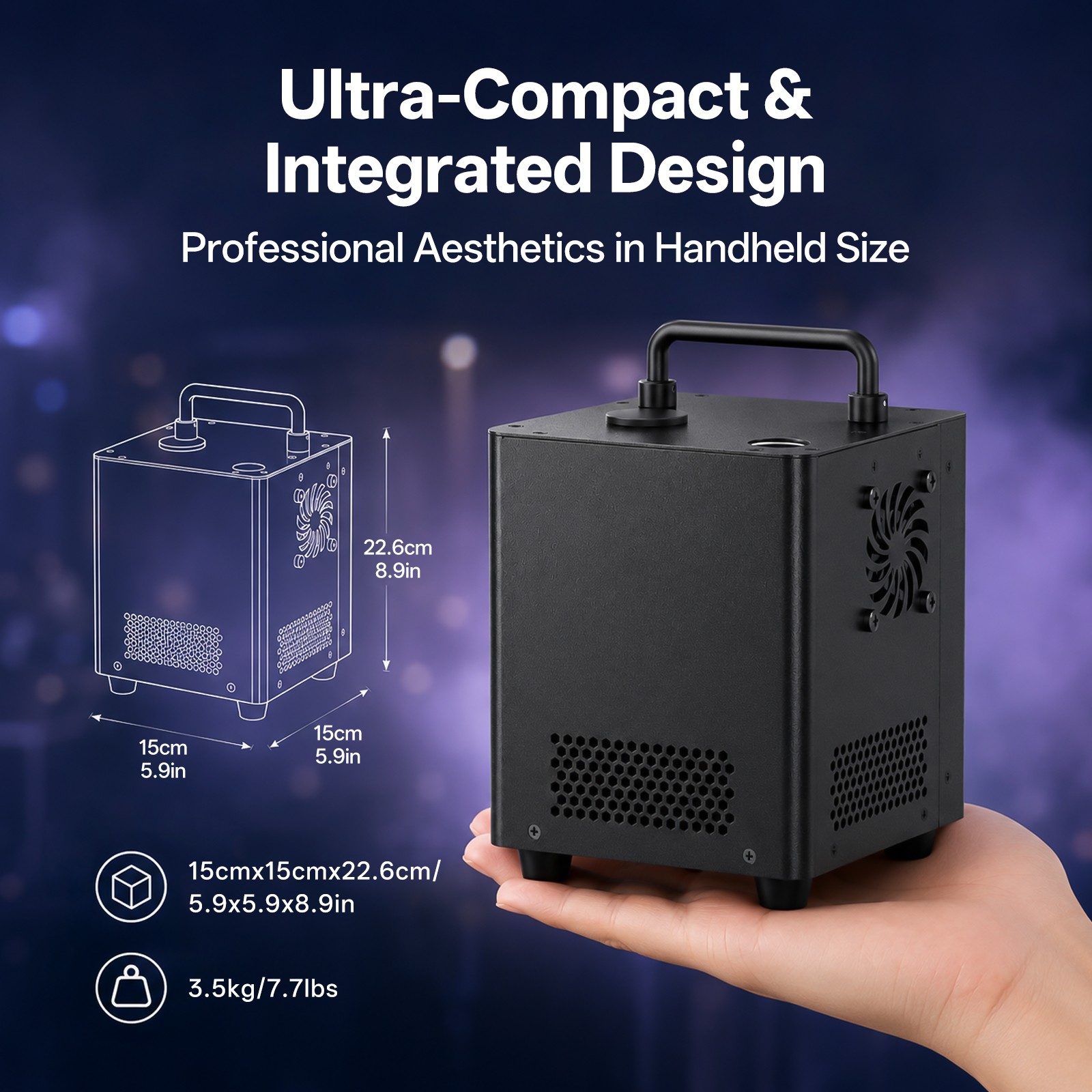 Electronic Spark Machine 800W Stage Effect Machine Firework for DJ Party Wedding