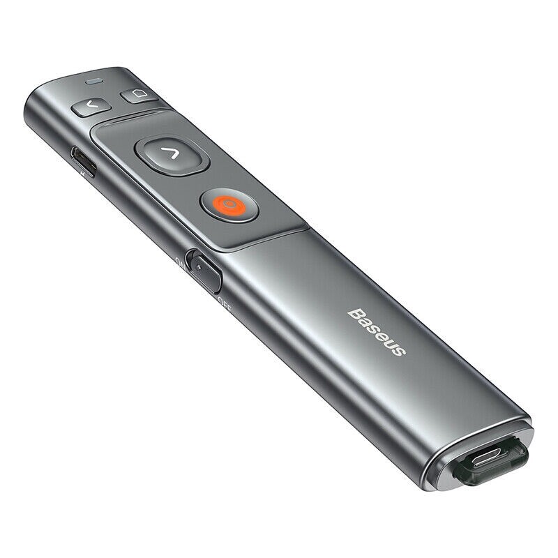 Baseus Wireless USB Powerpoint Presentation PPT Flip Pen Laser Pointer Clicker