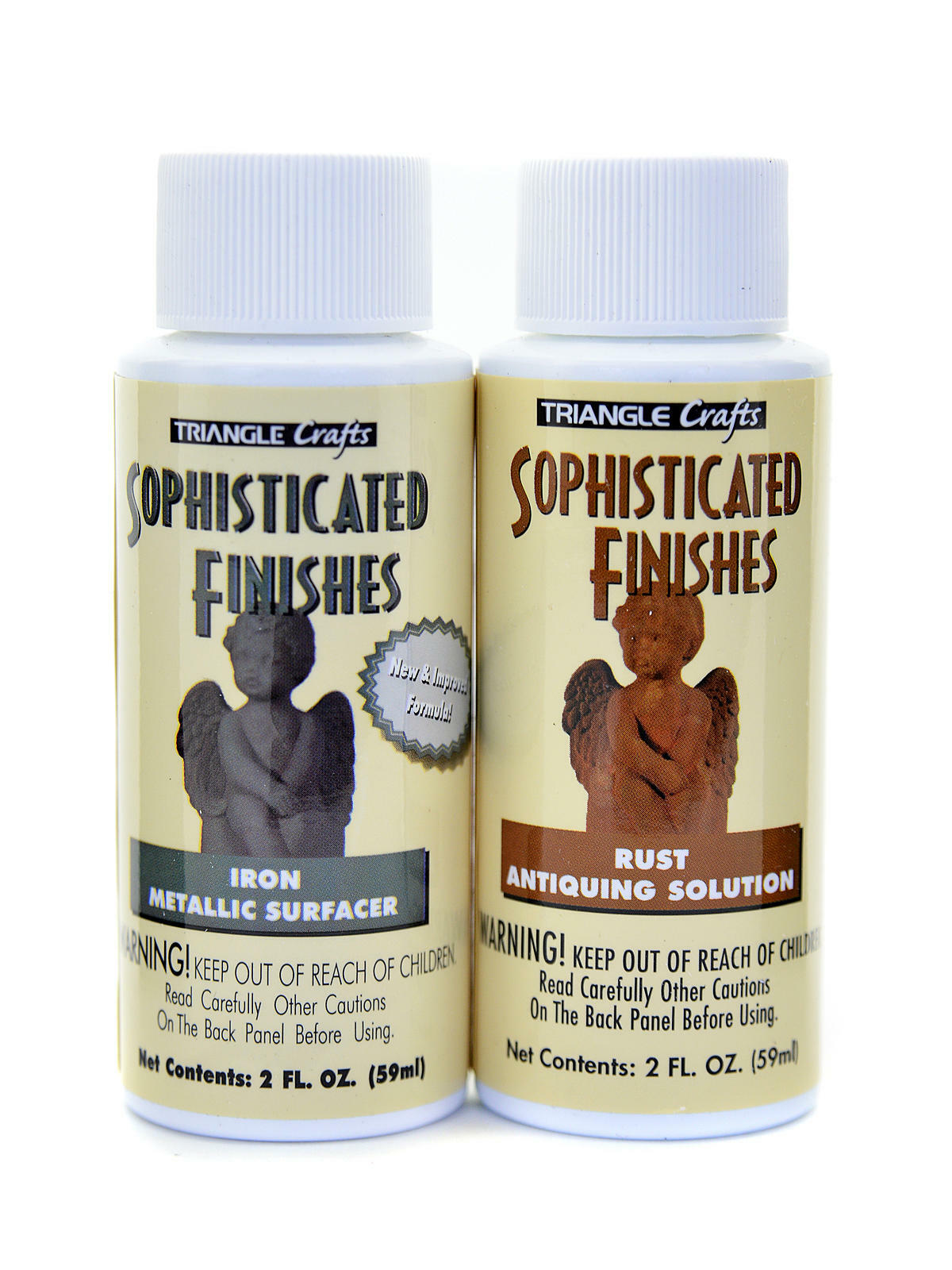 Triangle Coatings Sophisticated Finishes Rust Antiquing Set - antiquing set