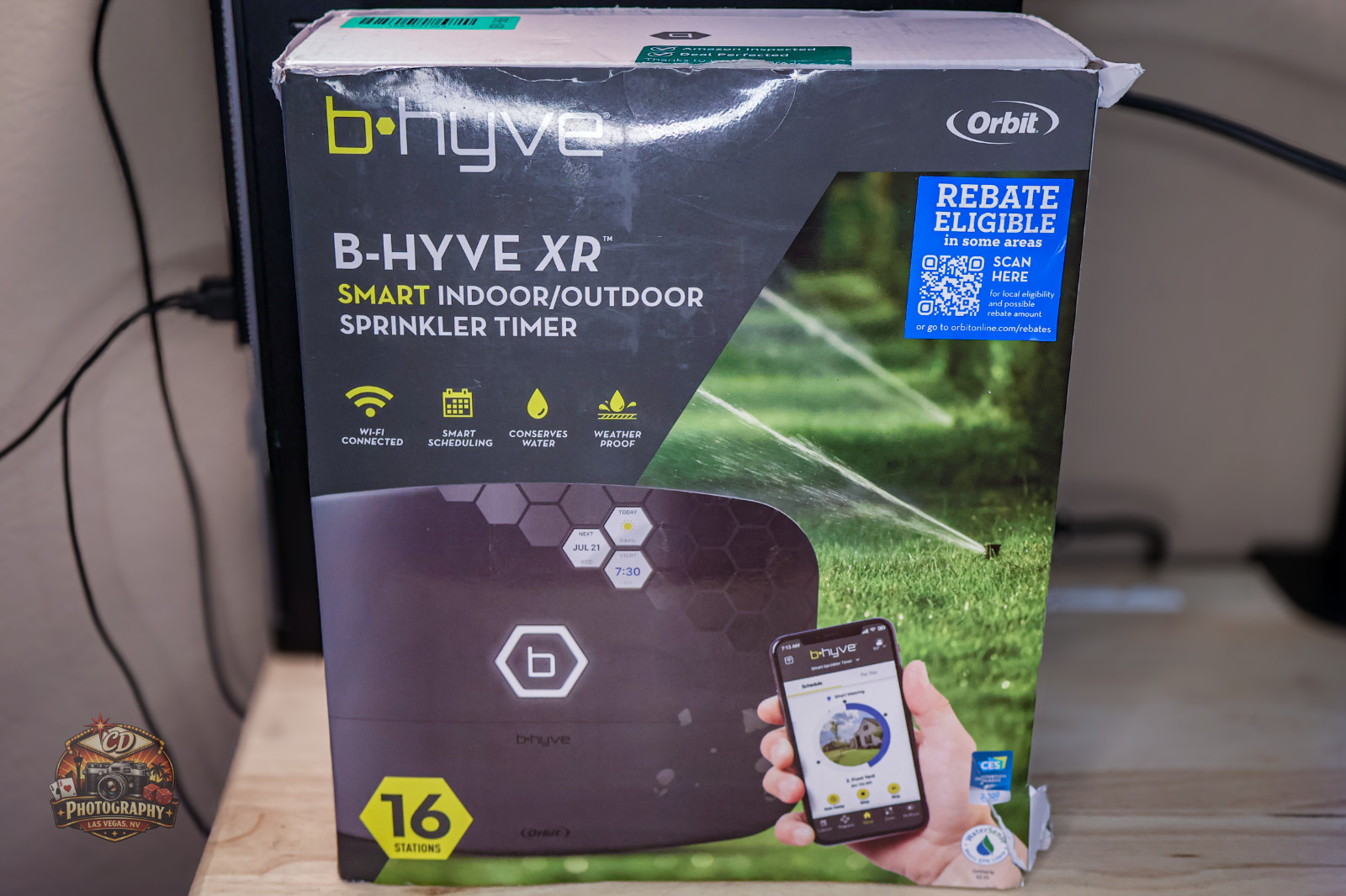 Orbit B Hyve XR 16 Station Smart WiFi Indoor Outdoor Sprinkler Timer - 57995