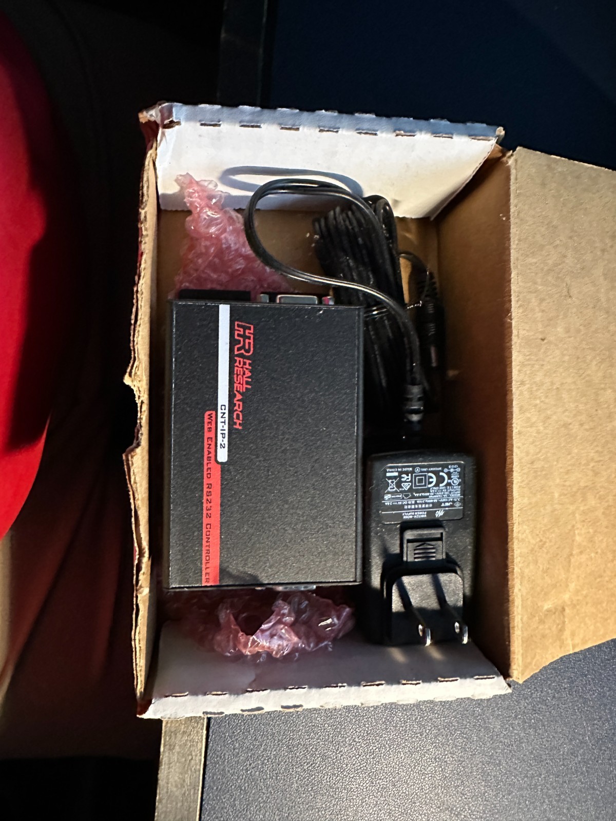 Hall technologies CNT-IP-2 Web Enabled Serial Controller