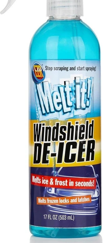 Effortless Frost Removal Melt It De-Icer 17 Fl Oz USA Made Liquid Spray #301
