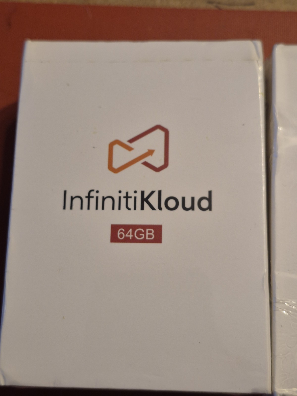 2-InfinitiKloud 64GB One Click Backup and Storage Device USB 3.0-Sealed