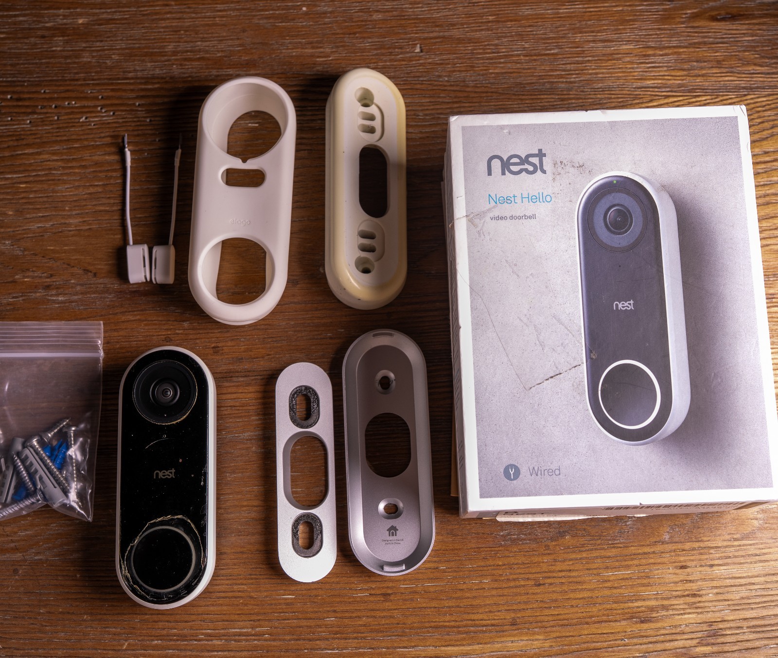 For Parts - Google Nest Hello Doorbell (Wired) - Smart Wi-Fi Video Camera
