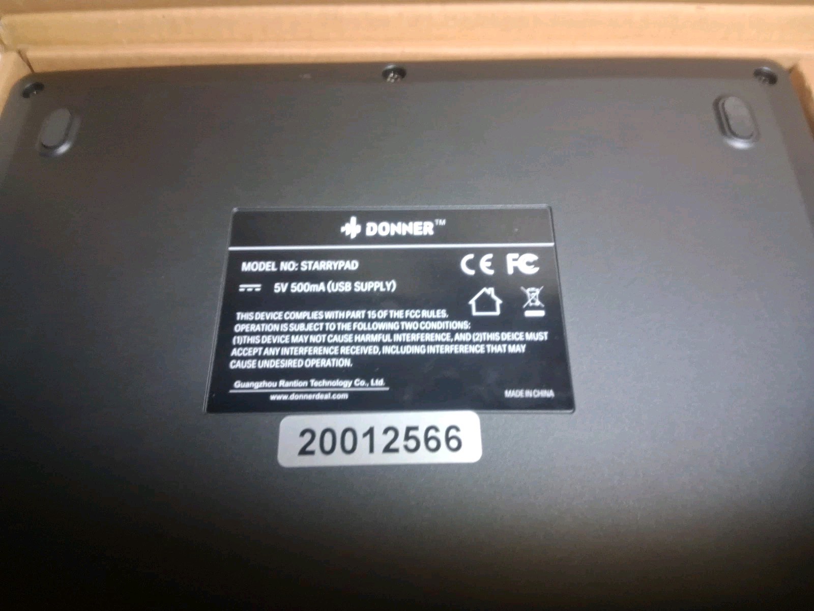 Donner STARRYPAD DPD-16 Pad Controller
