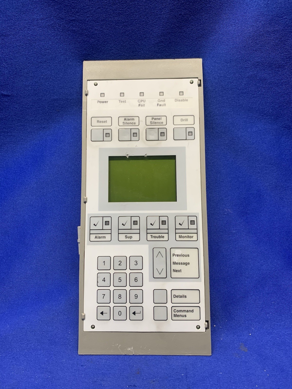 Edwards 3-LCD UTC Fire Alarm & Security Board Display - Untested - Please Read
