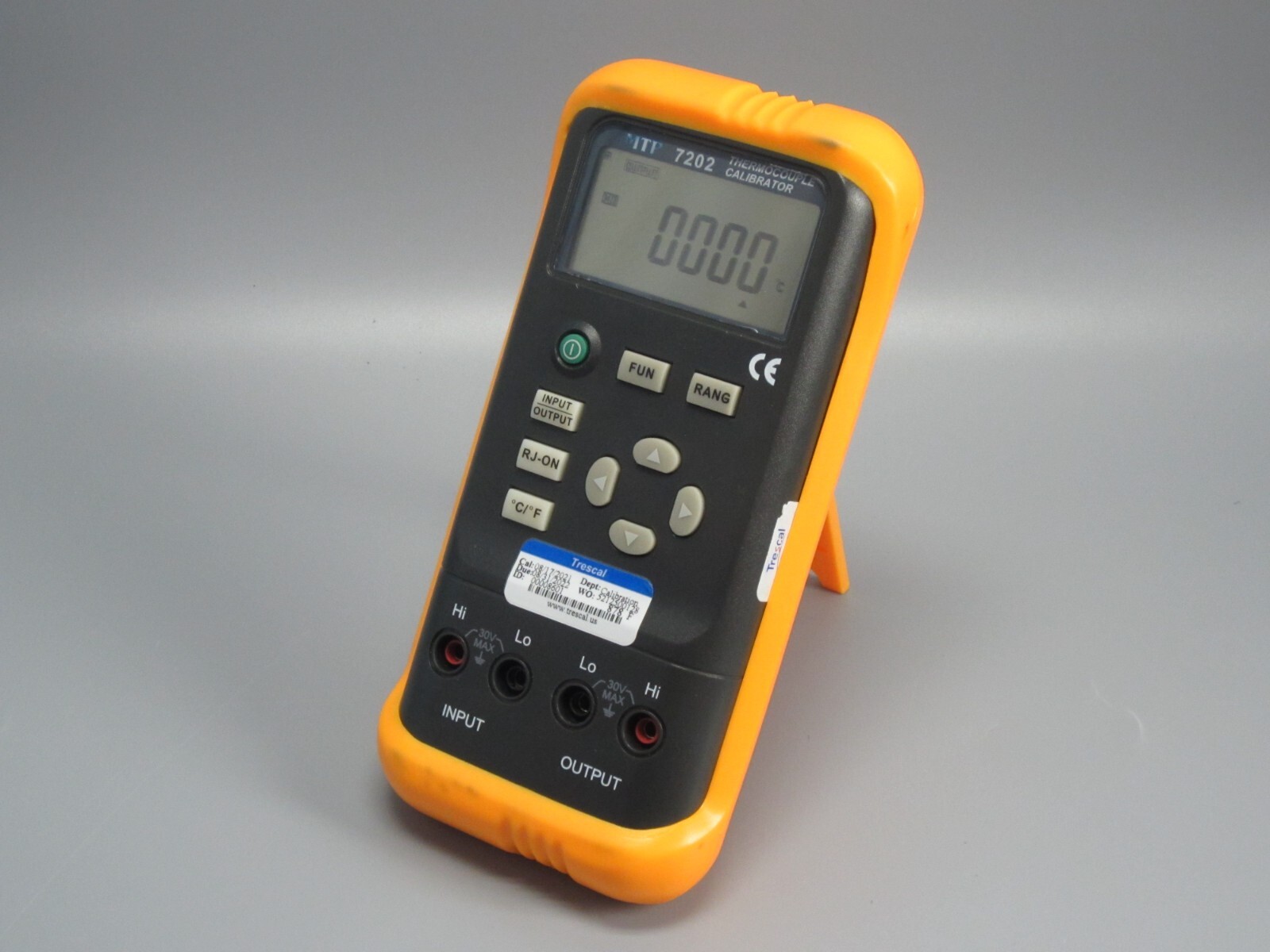 MTP Instruments 7202 Thermocouple Calibrator *Excellent Condition*