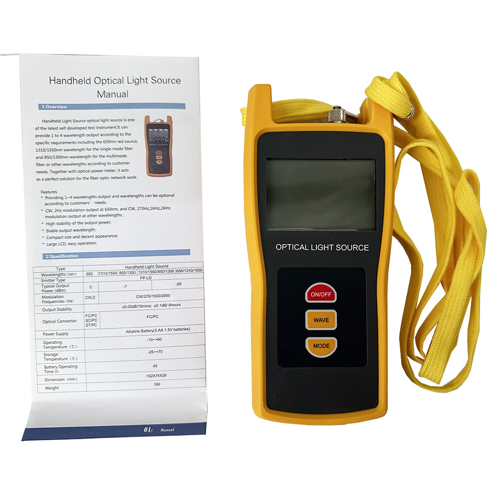 Optical Light Source Output Wavelength Customizable 850/1300/1310/1550nm