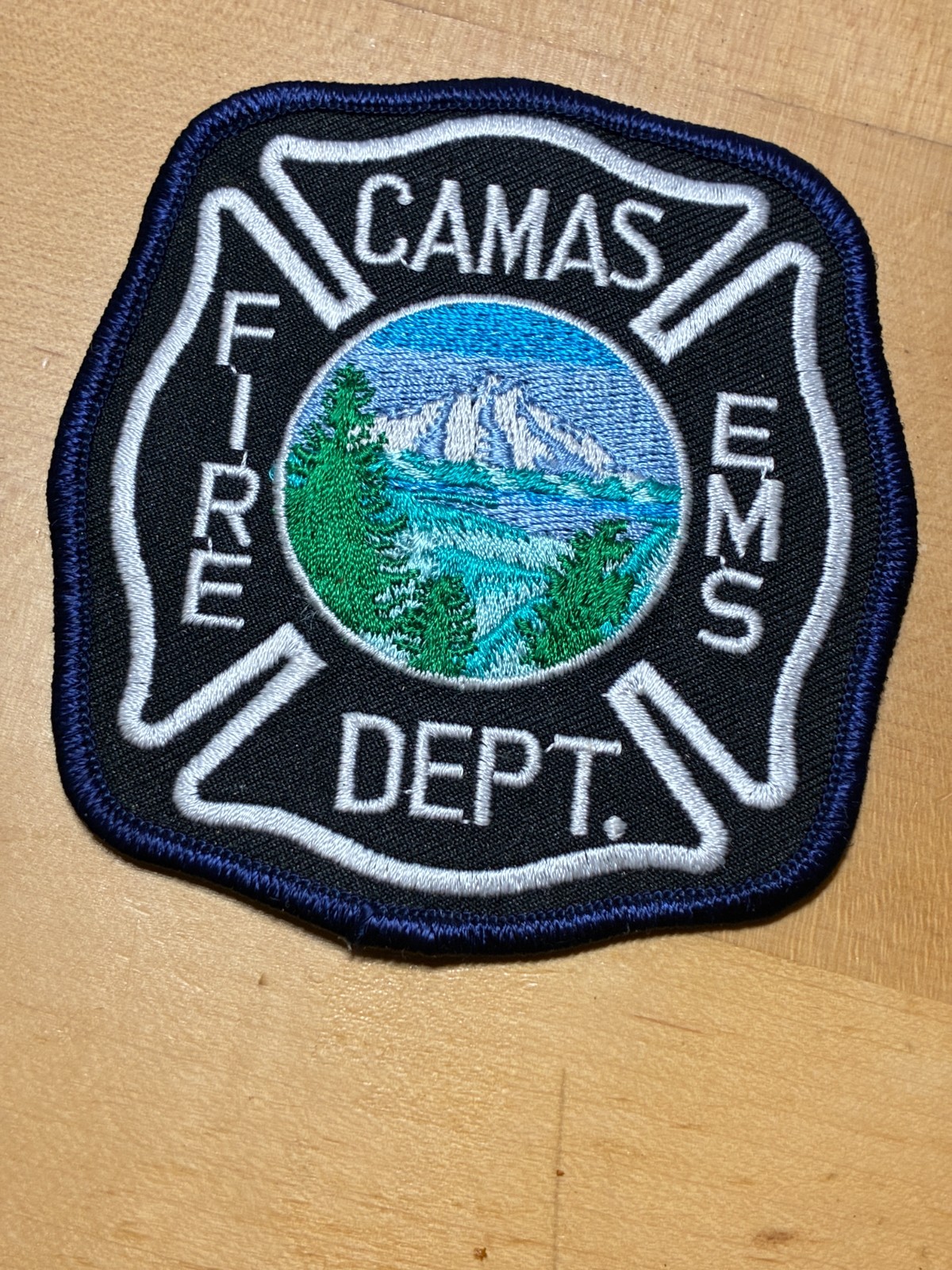 Camas Fire Department patch. Free Shipping