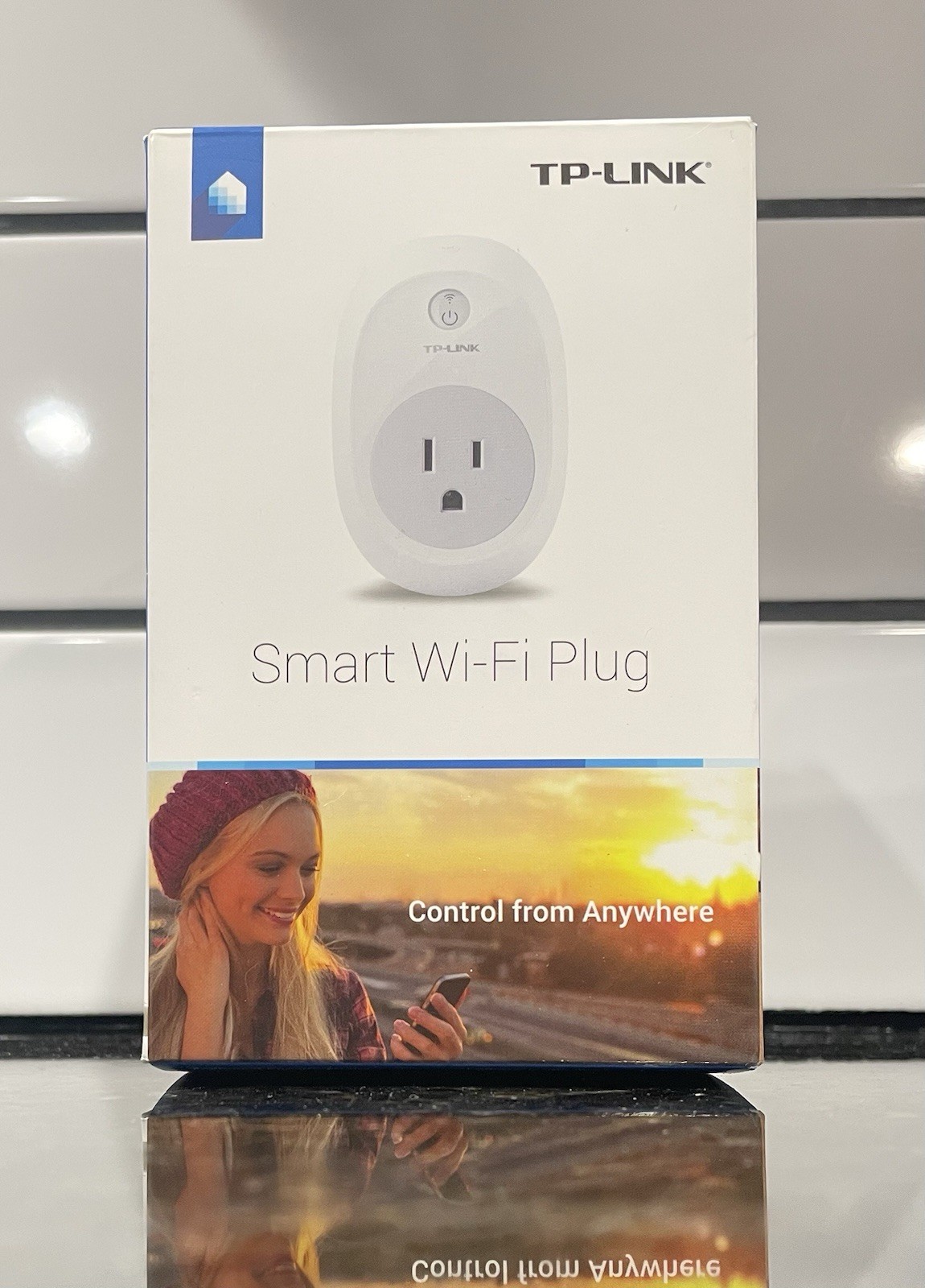 NEW! TP-Link HS100 Smart Wi-Fi Plug White Remote Monitoring Access Away Mode