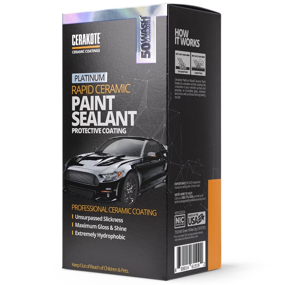 Platinum Rapid Ceramic Paint Sealant Kit