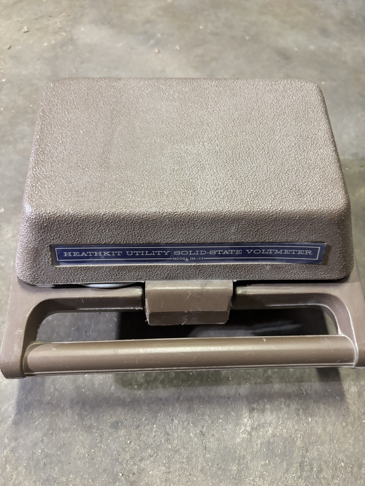 Heathkit Utility Solid-state Voltmeter Model IM-17 very nice!