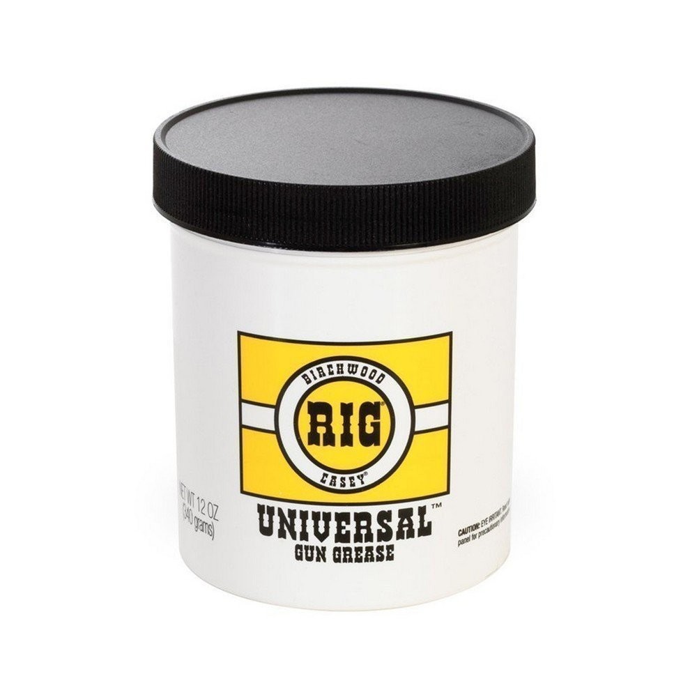 Birchwood Casey Rig Universal Gun Grease Keep Firearms Rust-Free 12 Oz Jar 40045