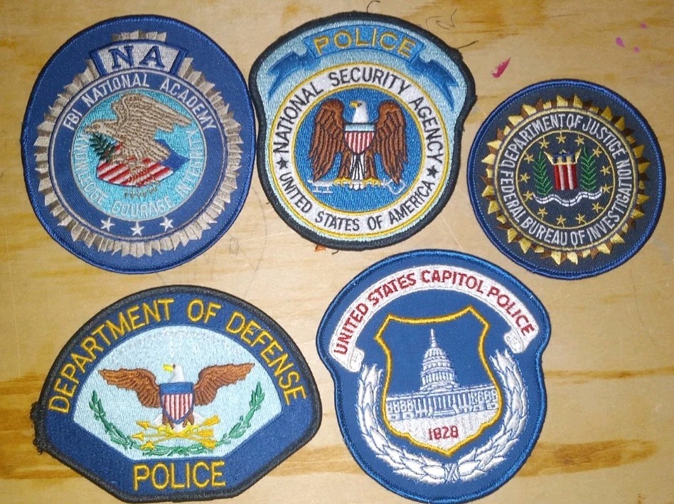 Patch ~ OLD OBSOLETE FEDERAL POLICE WASHINGTON, D.C. PARK NA DOD NSA LOT L@@K!
