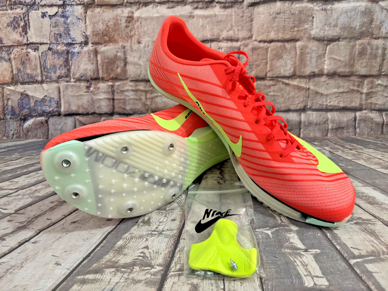Nike Air Zoom Maxfly 2 Men’s Size 13 Bright Crimson Track Spikes FD8395-600