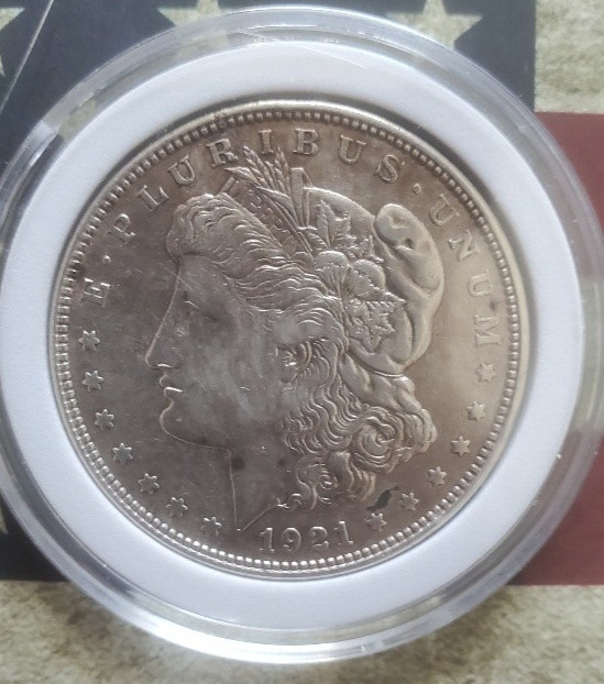 1921 $1 Morgan Silver Dollar VG
