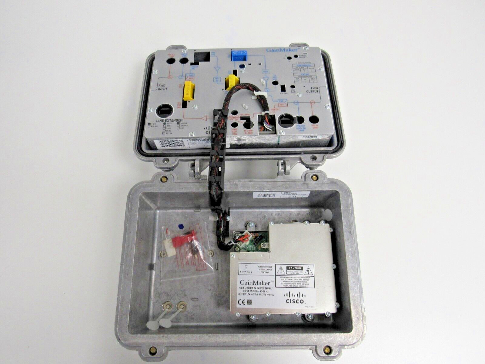 CISCO GainMaker 35-90VAC INPUT 39.0W Max. 50-60 Hz 15A PASSING 593090 18-4