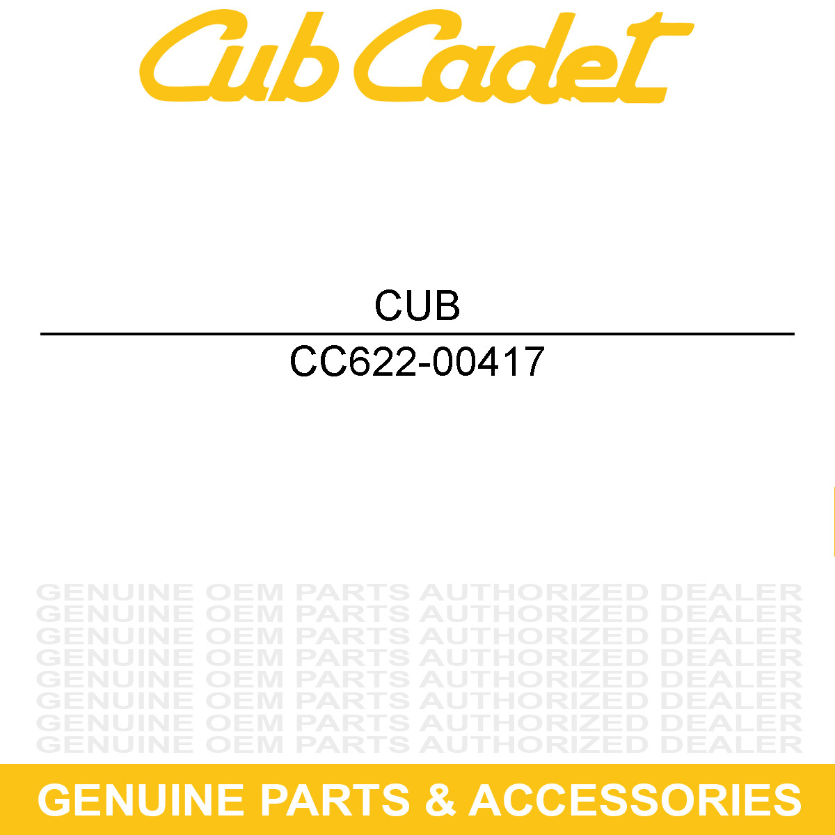 CUB CADET 622-00417 Joystick Assembly