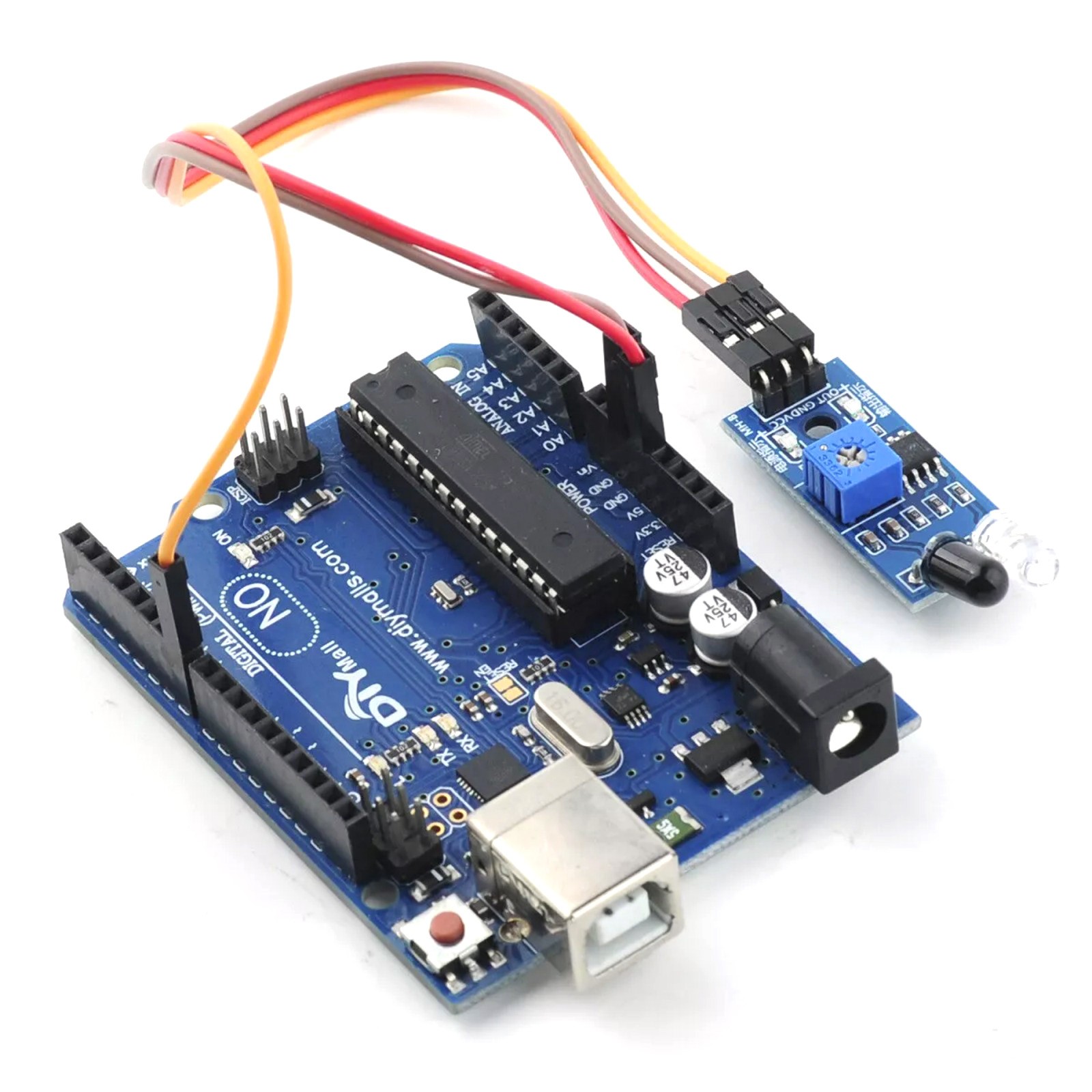 For Smart Car Robot 10pcs IR Infrared Obstacle Avoidance Sensor Module Part