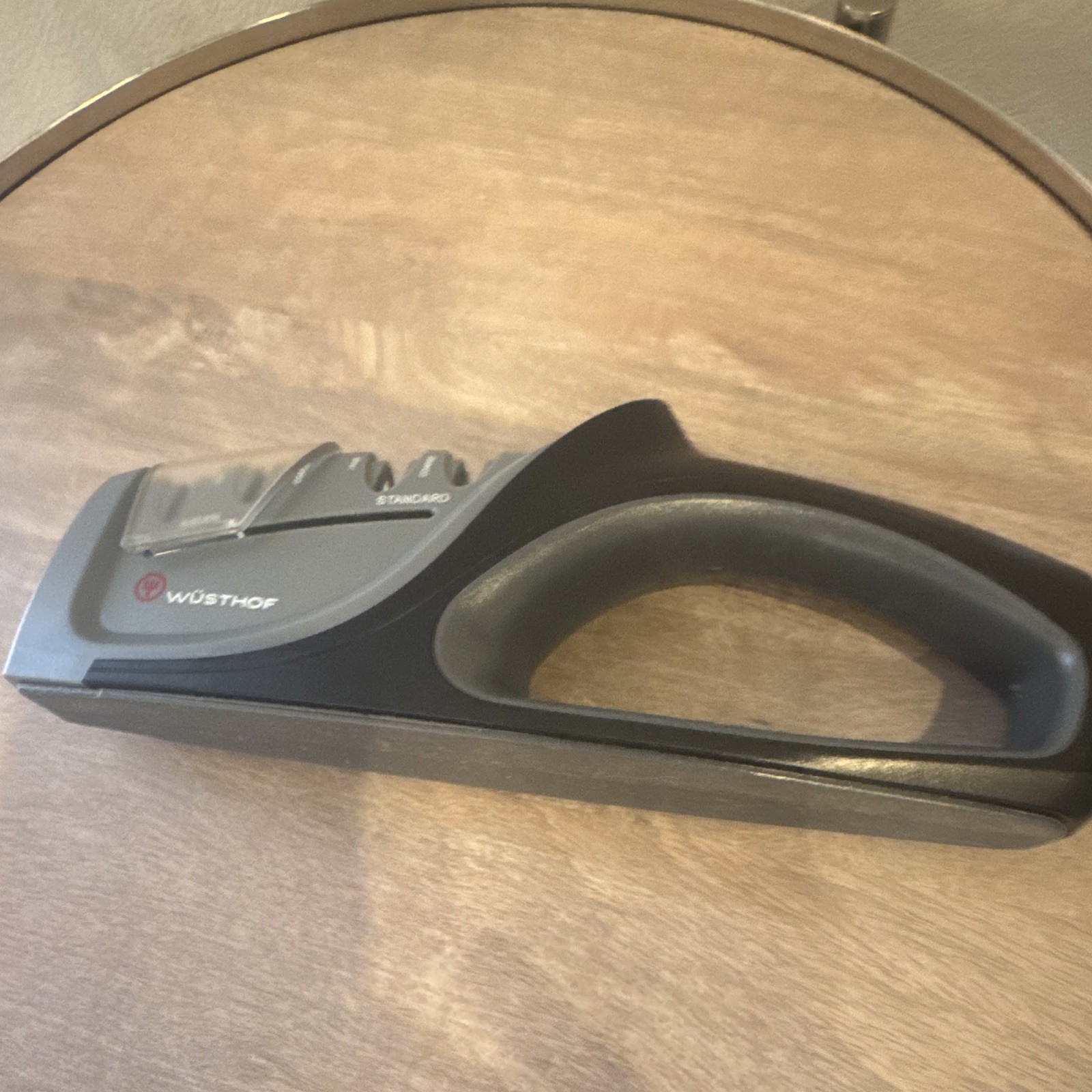 WÜSTHOF 4 Stage Manual Pull-Through Knife Sharpener, Coarse/Fine NEW