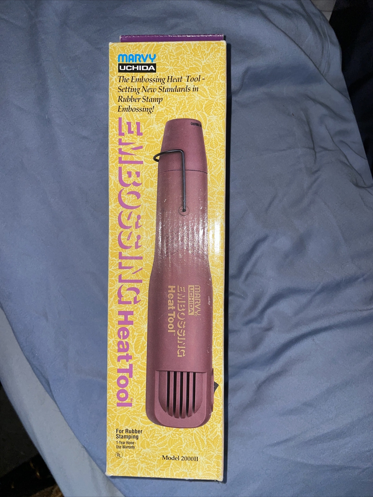 Marvy Uchida Embossing Heat Tool Rubber Stamp Embossing Model 2000 II
