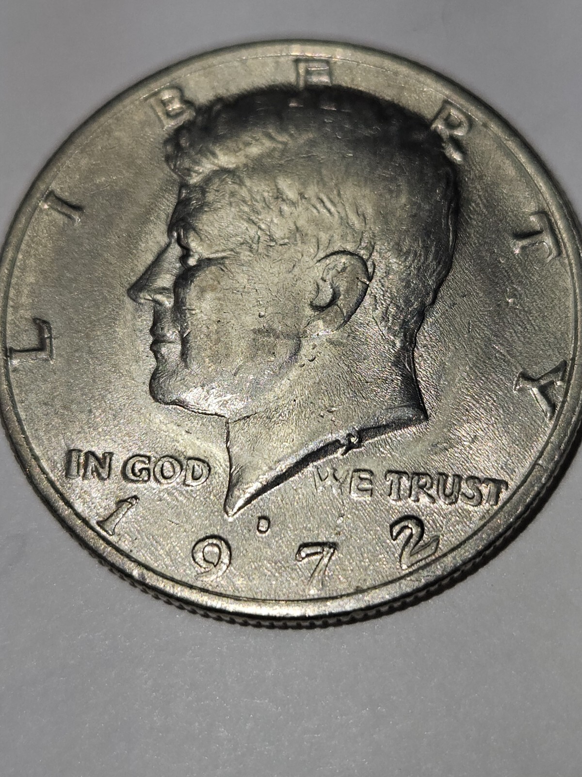1972 P D S Kennedy Half Dollar Trio