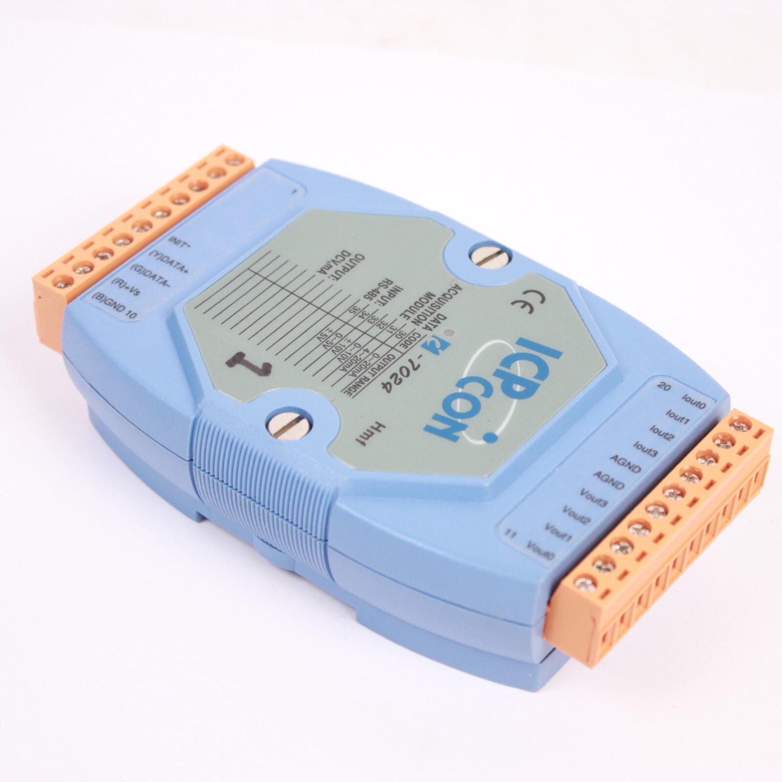 ICP CON I-7024 data acquisition module OUTPUT V,mA