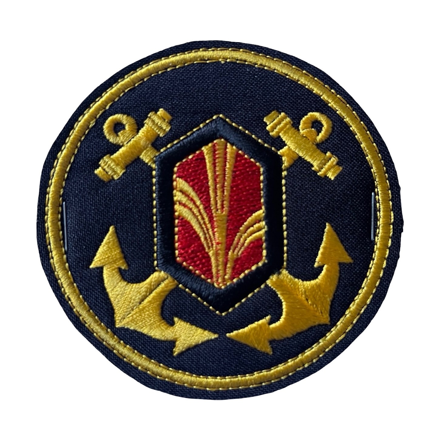 Russian Federation Navy Specialist NBC Defense Embroidered Patch 3.5" NEW