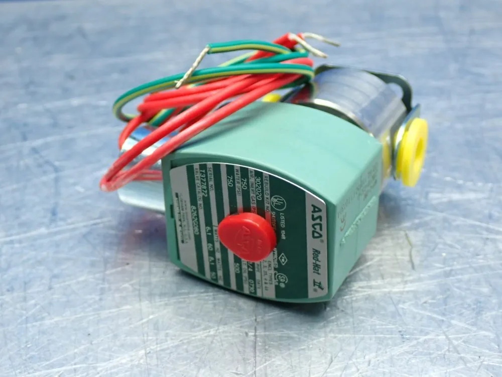 ASCO 8262G080 SOLENOID VALVE UNIT 10251700611