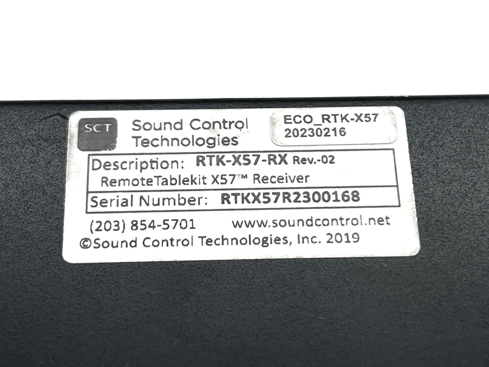SOUND CONTROL TECHNOLOGIES RTK-X57 TX & RX SYSTEM POLY STUDIO REMOTE CABLE KIT