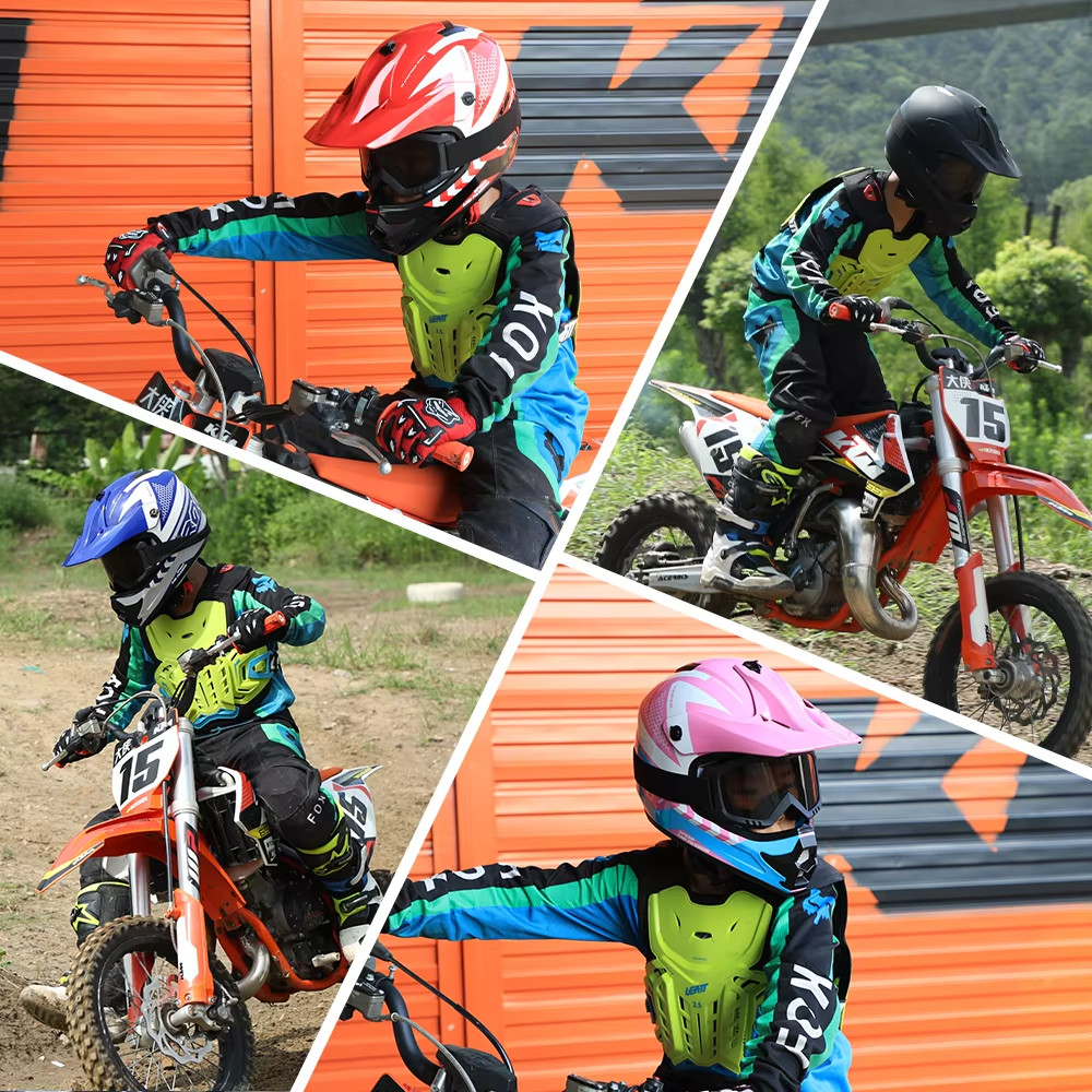 Kids Motocross Helmet DOT Approved Off Road Dirt Bike ATV Lightweight Helmat