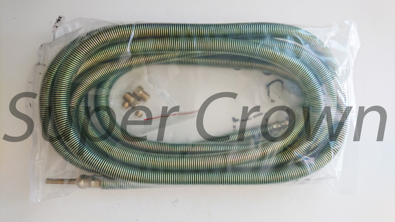 Flexible Oil Mesh Metal Surround Hose Line Tubing Ф4mm x 120.1"  FHCY-4305 Showa