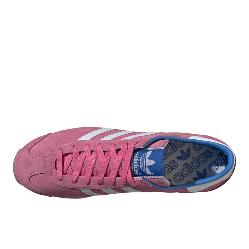 adidas Country Japan Lace Up Mens Pink, White Sneakers Casual Shoes IG4521-A