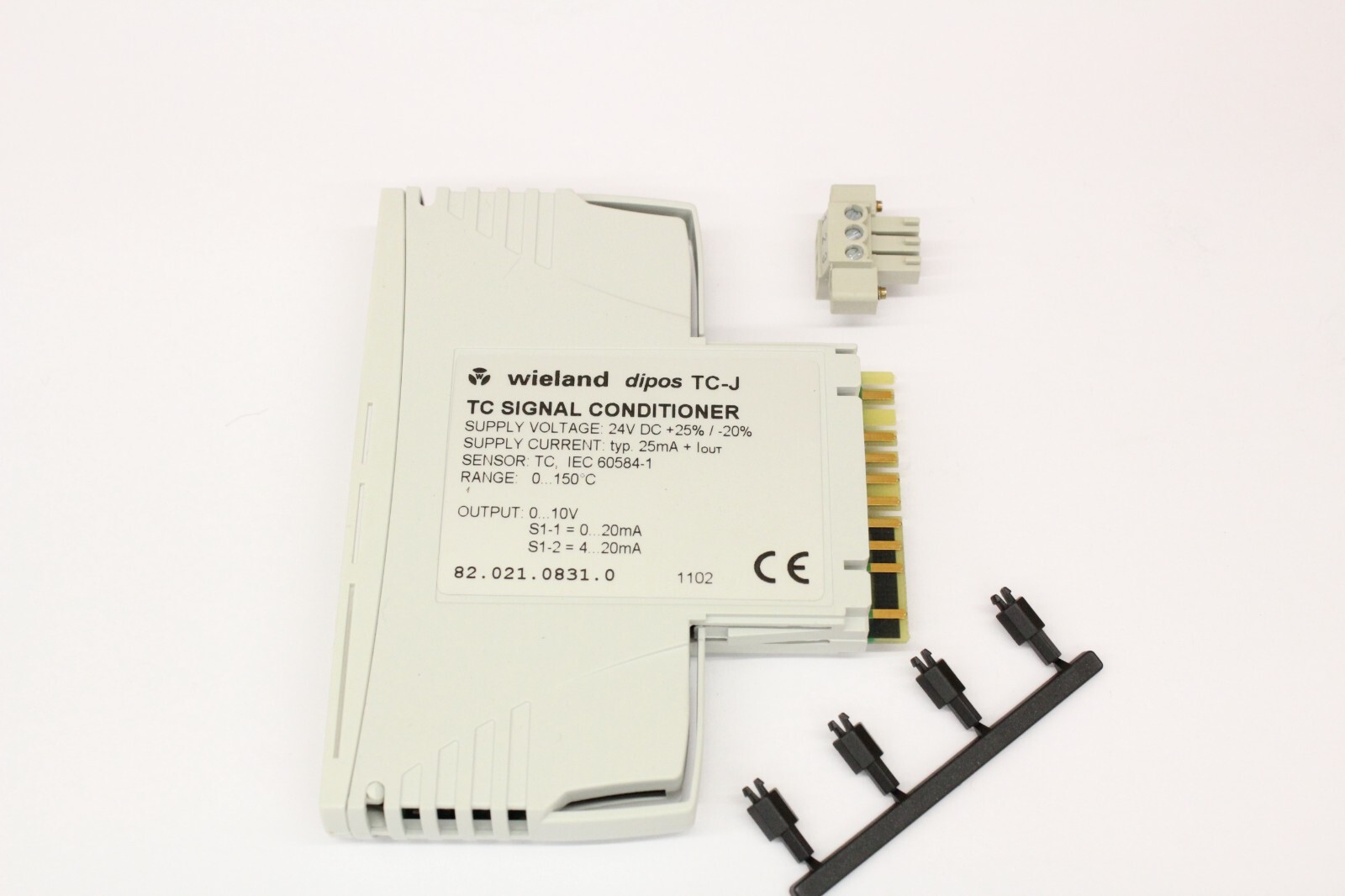 82.021.0831.0 Wieland Electric TC signal conditioner 24vdc 25ma +25/-20%